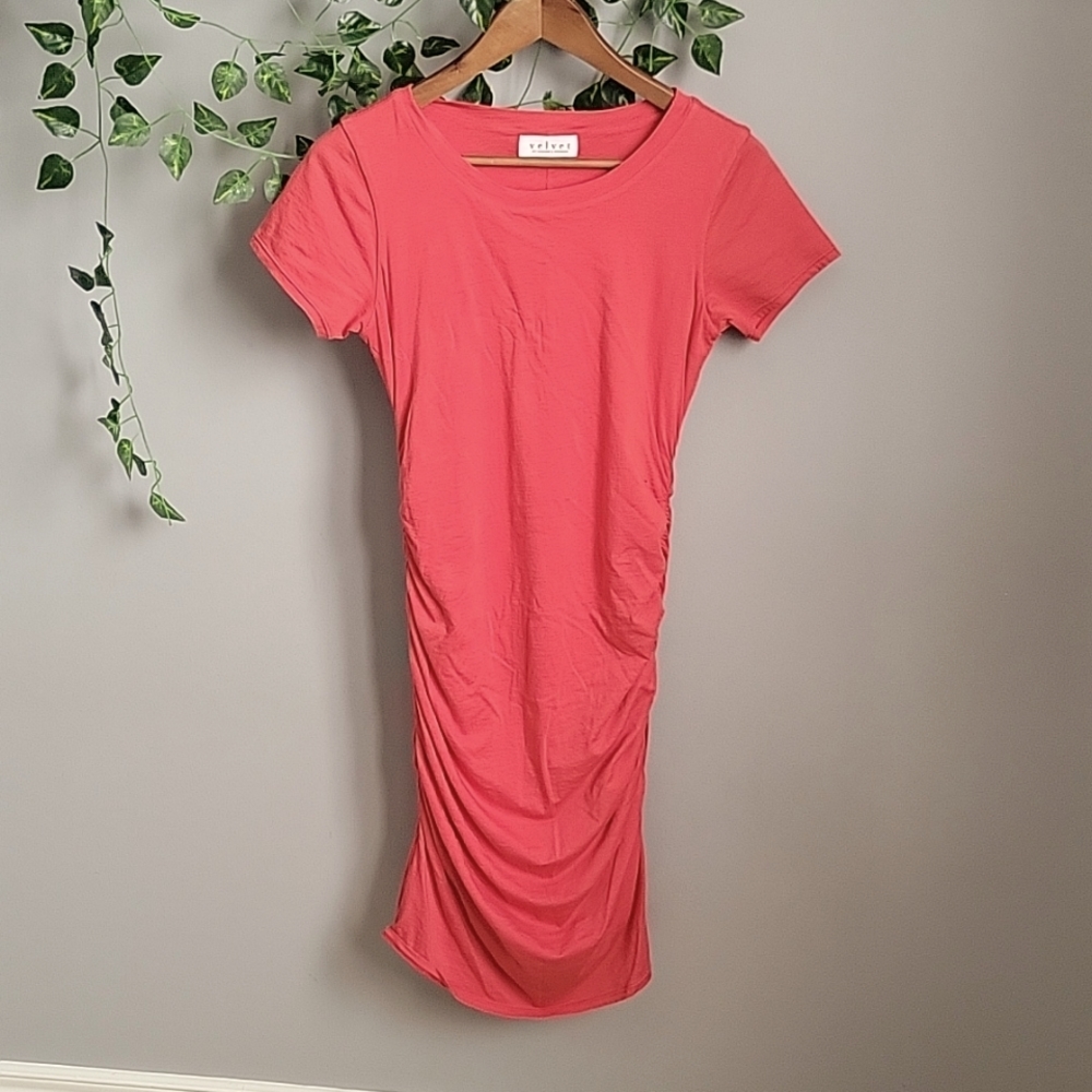 Velvet by Graham & Spencer GAUZY WHISPER T- shirt Dress